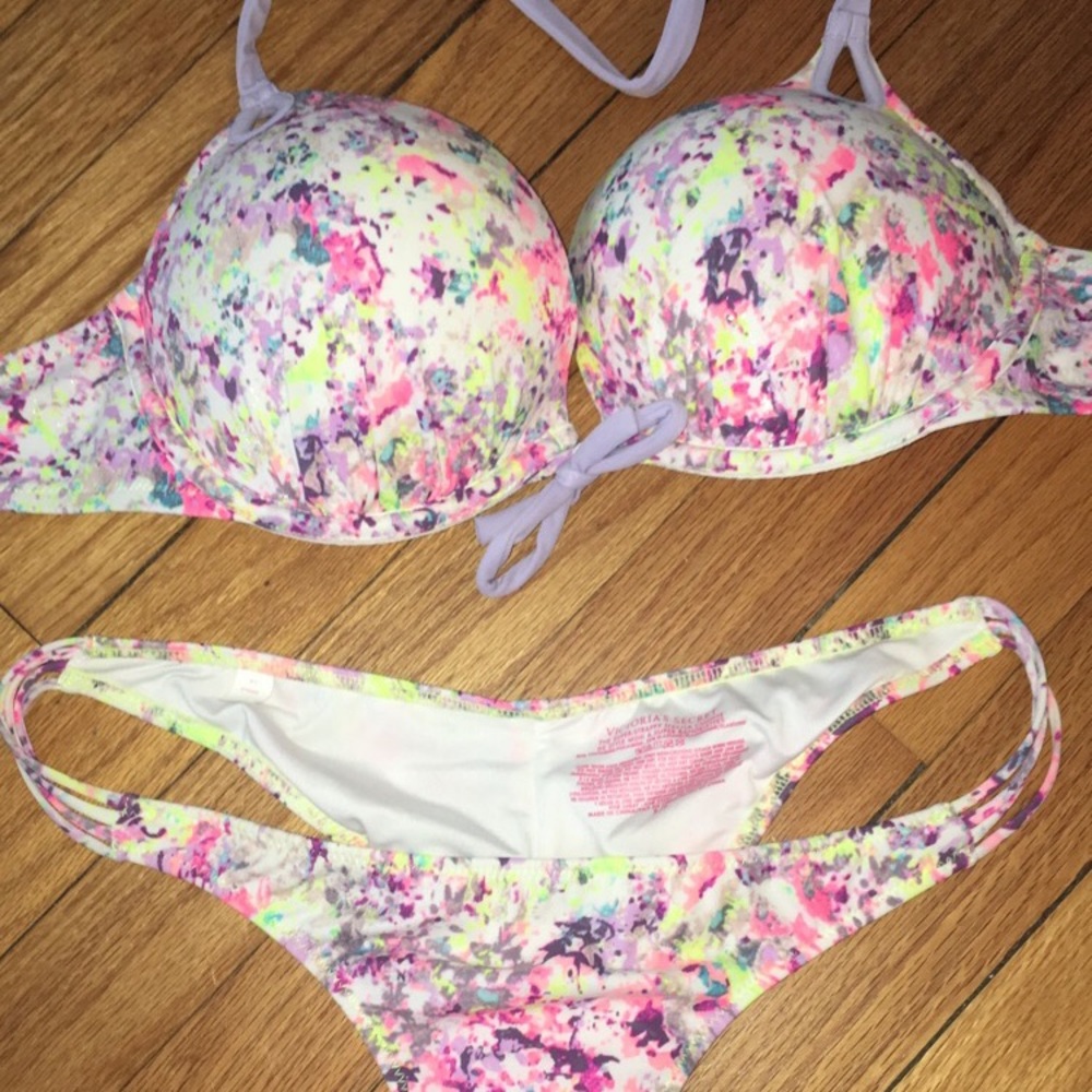 Victoria’s Secret multi color bathing suit